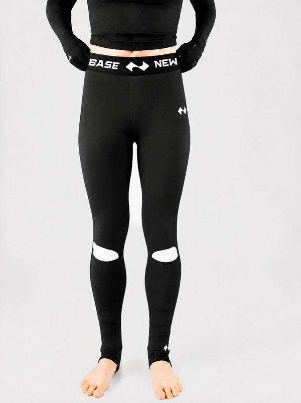 Kids Base Layer Leggings with Shin Pads and Ankle Guards